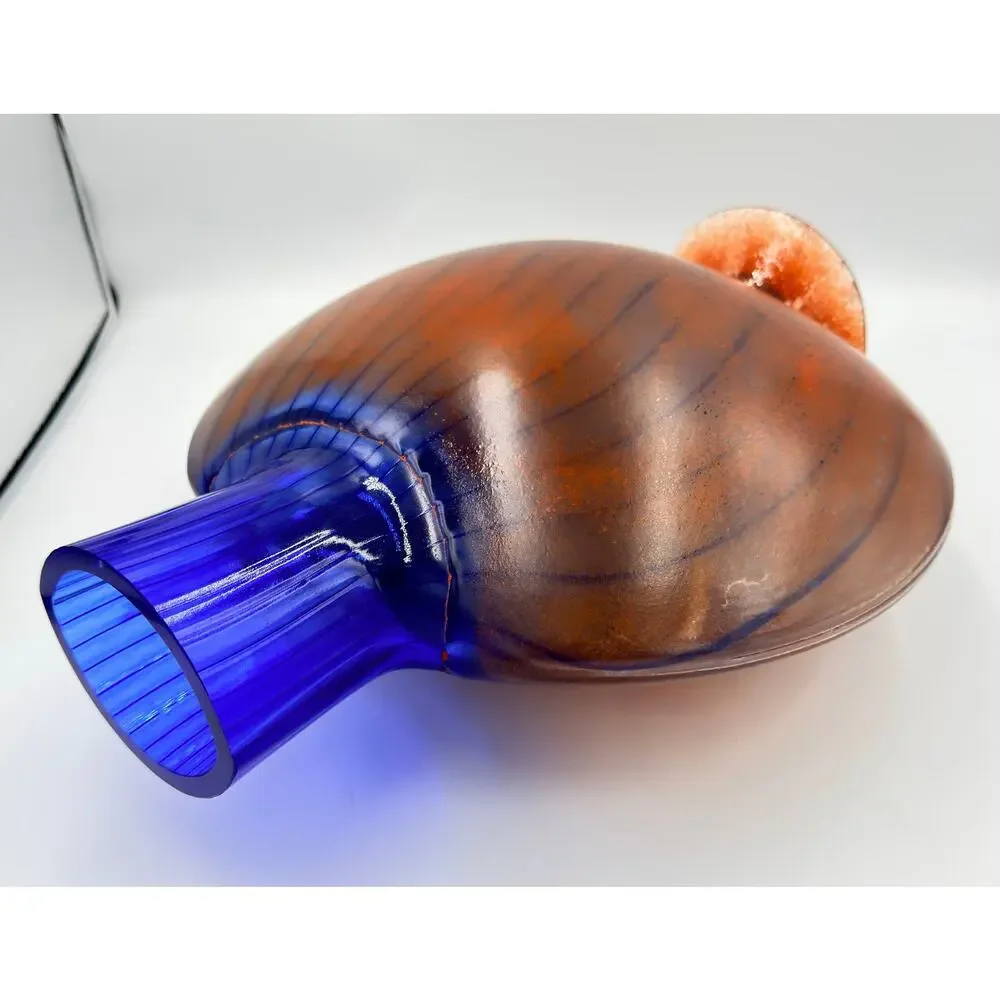 Kosta Boda Studio Art Glass by Kjell Engman Signed Vase 